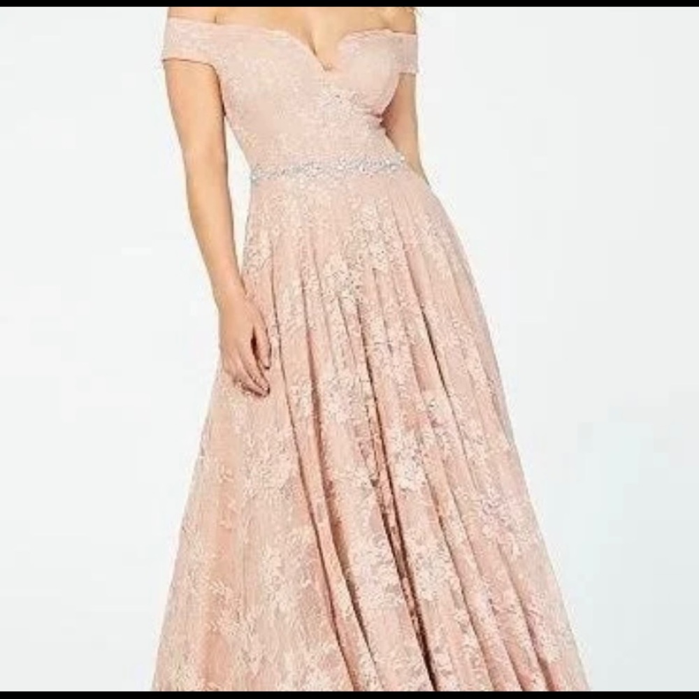 Pink prom dress Macy’s